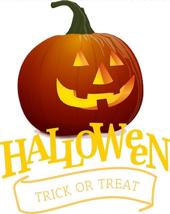 Halloween pumpkin painted cartoon transparent background PNG clipart
