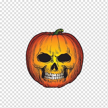 Halloween pumpkin transparent background PNG clipart