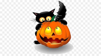 Halloween Pumpkins Cat Jack-o'-lantern - cat 