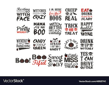 halloween quotes svg bundle