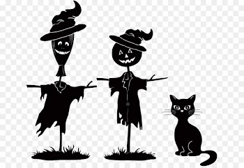 Halloween Royalty-free Silhouette Clip art - Halloween background 