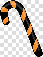 Halloween  s, black and yellow cane art transparent background PNG clipart