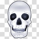 Halloween s, grey human skull illustration transparent background PNG clipart