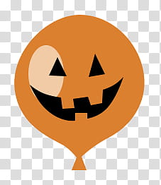 Halloween s, orange jack-'o-lantern transparent background PNG clipart