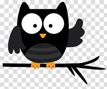 Halloween s, owl on branch illustration transparent background PNG clipart