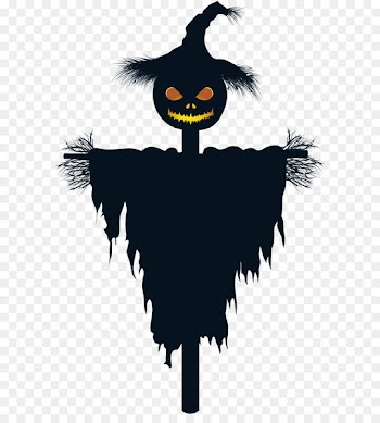 Halloween Scarecrow Jack-o'-lantern Clip art - Halloween Pumpkin Scarecrow PNG Clip Art Image 