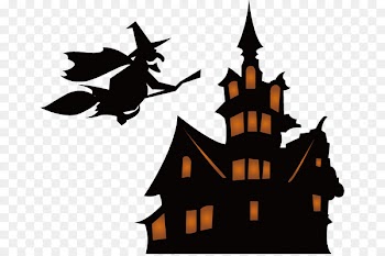 Halloween Scary Games - FREE! Witchcraft Silhouette - Back to the castle witch 