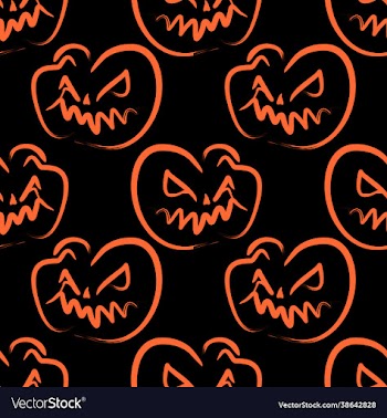 halloween seamless