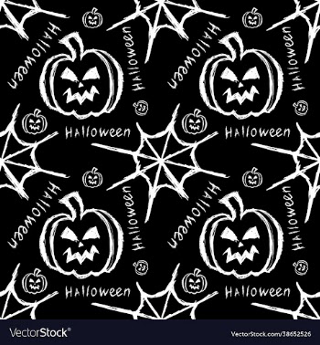 halloween seamless
