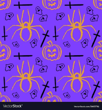 halloween seamless