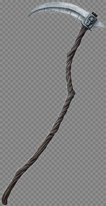 Halloween Sickle PNG High-Quality Image