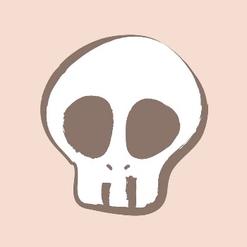 Halloween skull sticker, pastel doodle | Free Vector Illustration - rawpixel