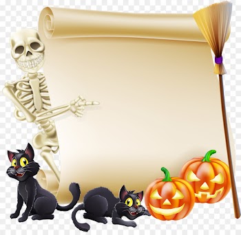 Halloween Stock photography Clip art - Witch Cat 