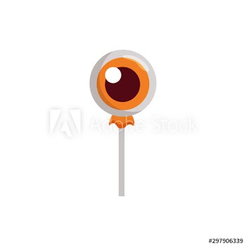 halloween sweet lollipop icon