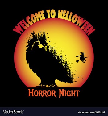 halloween t-shirt design horror night