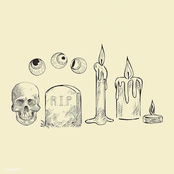 Halloween theme illustration | Free stock vector - 381794