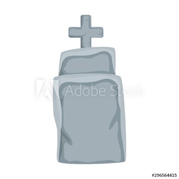 halloween tomb of cemetery design