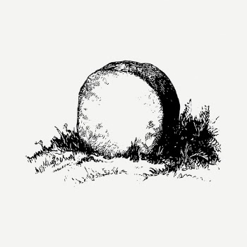 Halloween tombstone drawing, vintage illustration | Free PSD - rawpixel