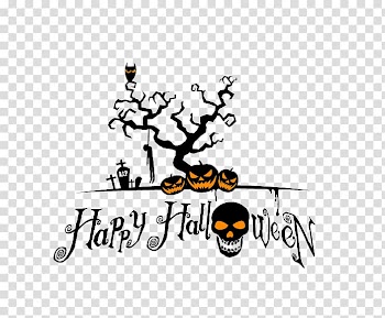 Halloween Tree transparent background PNG clipart