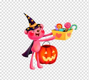 Halloween Trick-or-treating Child Jack-o'-lantern , Cartoon Mouse transparent background PNG clipart