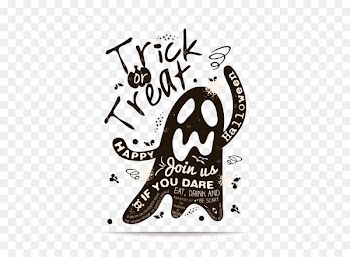 Halloween Trick-or-treating Ghost Illustration - Halloween devil 
