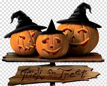 Halloween Trick-or-treating Pumpkin , Halloween transparent background PNG clipart