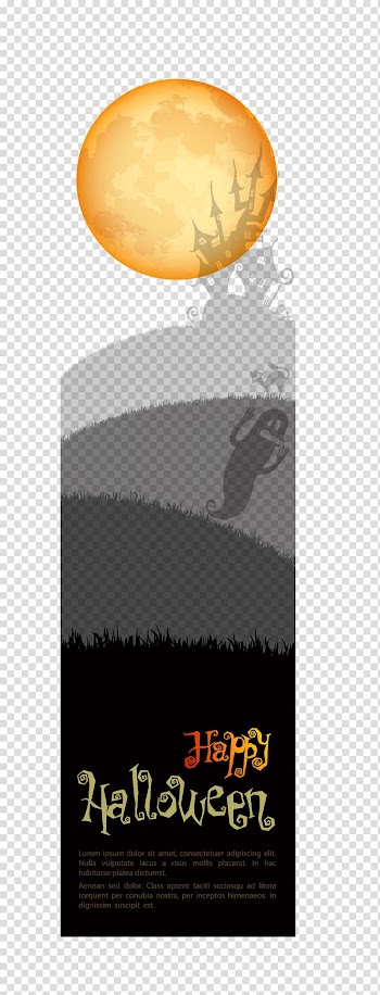 Halloween Vecteur Computer file, Halloween element material transparent background PNG clipart