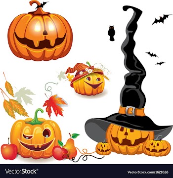 Halloween vector image
