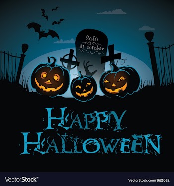 Halloween vector image
