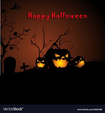 Halloween vector image