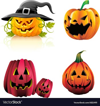 Halloween vector image