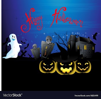 Halloween vector image