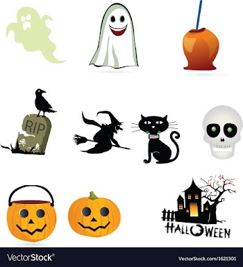 Halloween vector image