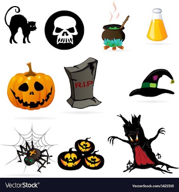Halloween vector image