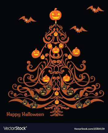 Halloween vector image
