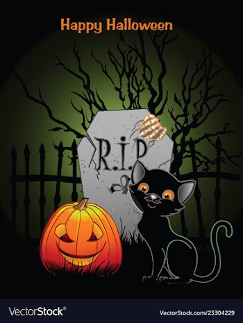 Halloween vector image