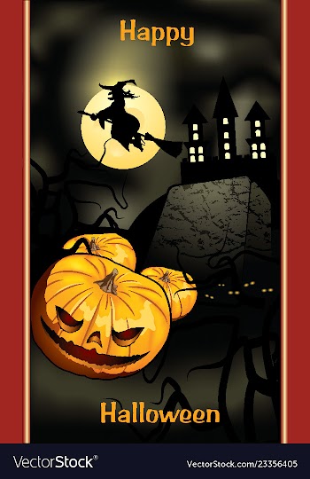Halloween vector image