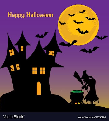 Halloween vector image