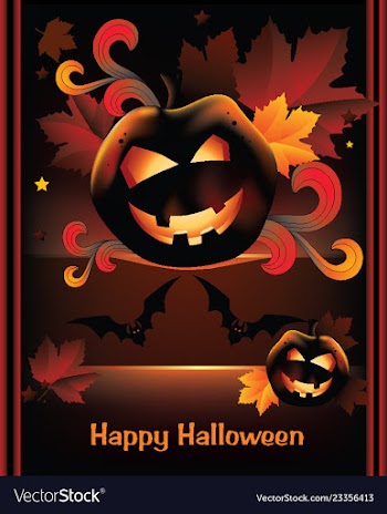 Halloween vector image