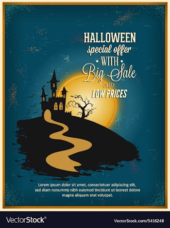 Halloween vector image