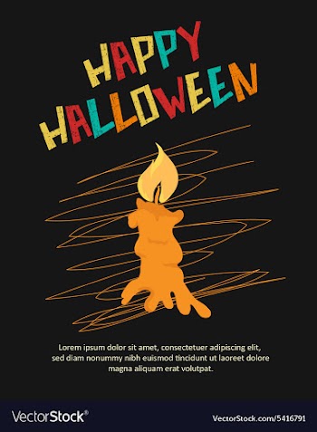 Halloween vector image