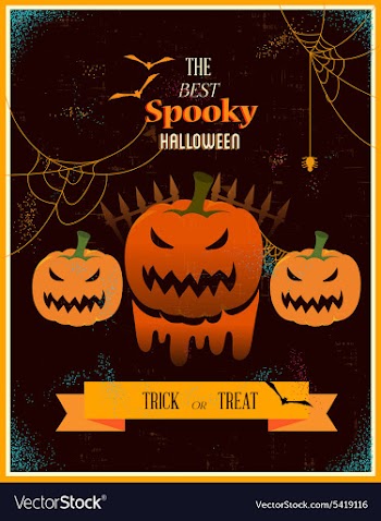 Halloween vector image