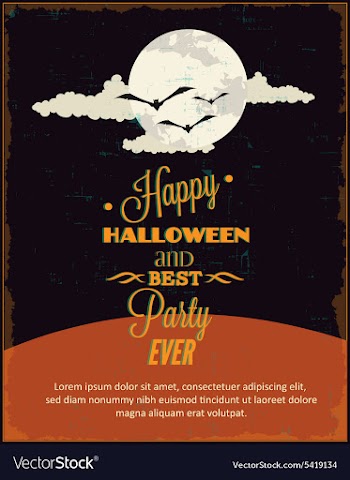 Halloween vector image
