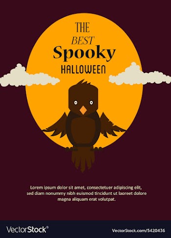 Halloween vector image