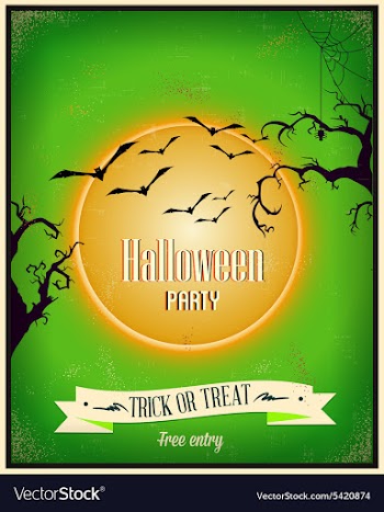 Halloween vector image