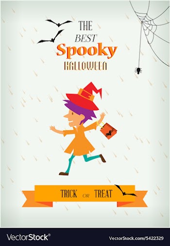 Halloween vector image