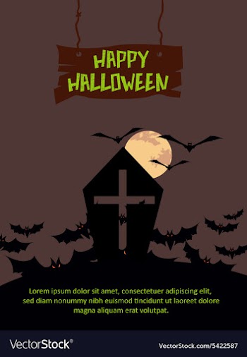 Halloween vector image