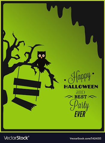 Halloween vector image