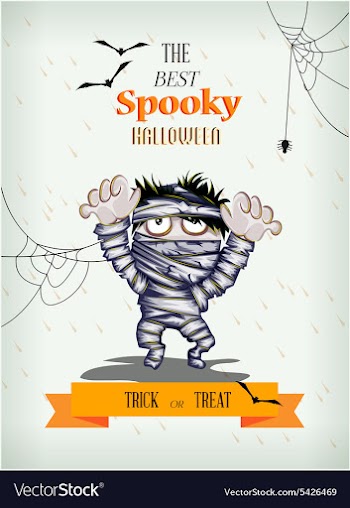 Halloween vector image