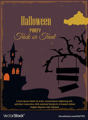 Halloween vector image